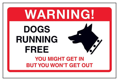Dogs Running Free You Might Get In