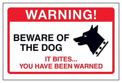 Beware Of The Dog It Bites
