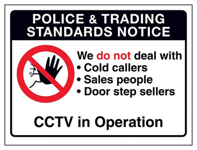 Police And Trading We Do Not Deal With Cctv In Operation