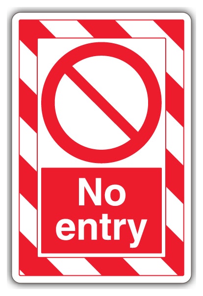 No Entry Extraviz