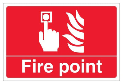 Fire Point Sign - Large Landscape