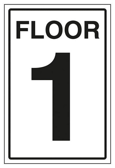 Floor 1 Sign