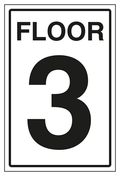 Floor 3 Sign