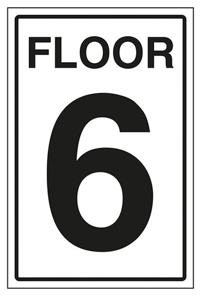 Floor 6 Sign