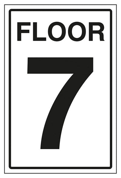 Floor 7 Sign