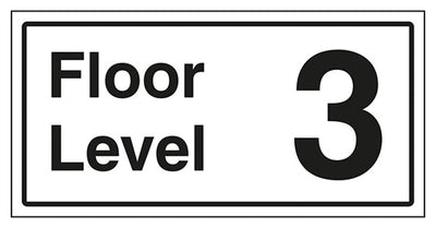 Floor Level 3 Sign