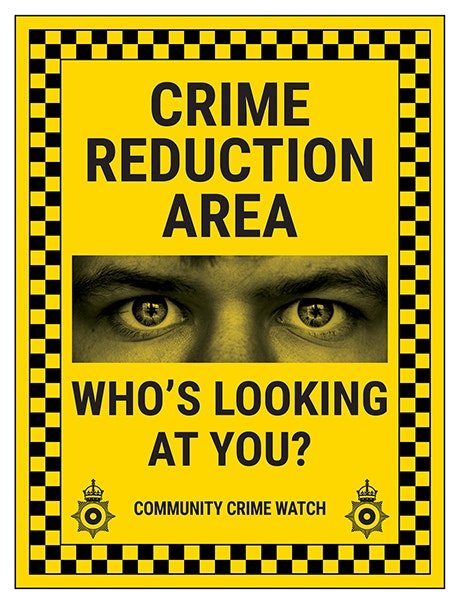 Crime Reduction Area Who S Looking At You Community Crime Watch