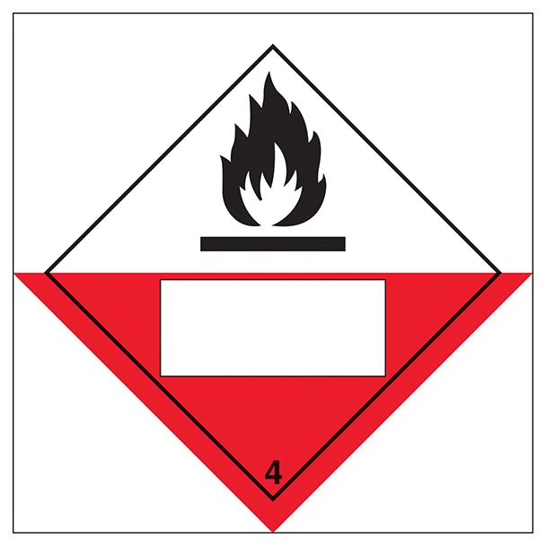 Spontaneously Combustible 4 Un Substance Numbering