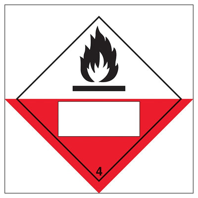 Spontaneously Combustible 4 Un Substance Numbering
