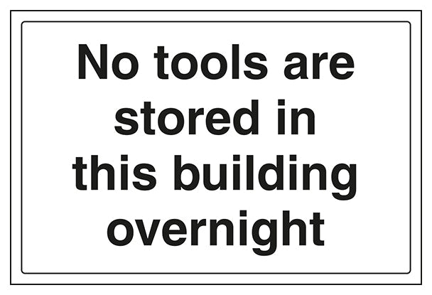 No Tools Are Stored In This Building Overnight Landscape