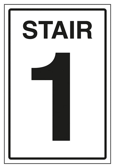 Stair 1 Sign