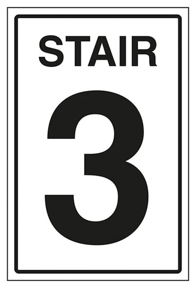 Stair 3 Sign
