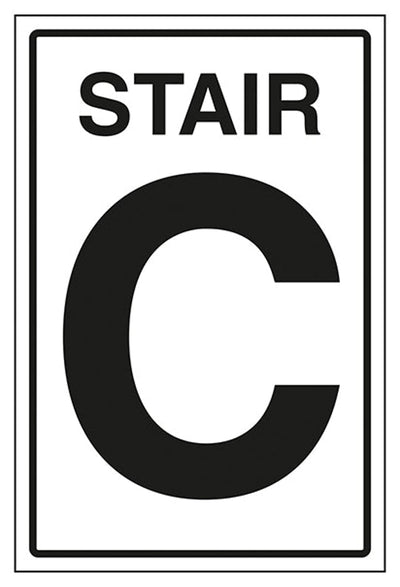 Stair C Sign