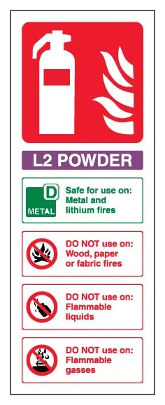 L2 Powder Fire Extinguisher