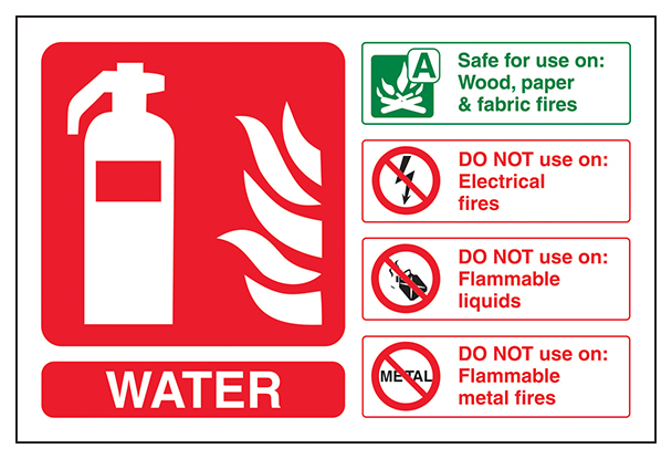 Water Fire Extinguisher Landscape