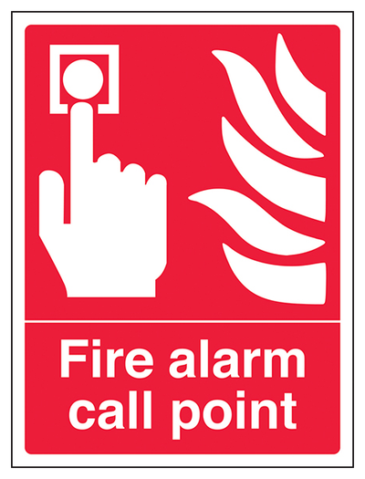 Fire Alarm Call Point Portrait