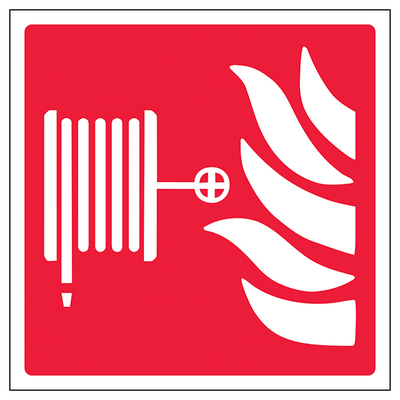 Fire Hose Reel Symbol