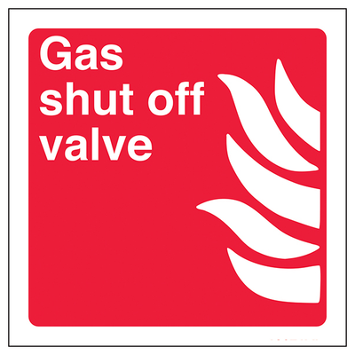 Gas Shut Off Valve Square
