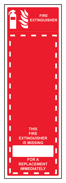 Fire Extinguisher Missing Replace