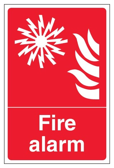 Fire Alarm With Symbol Portrait