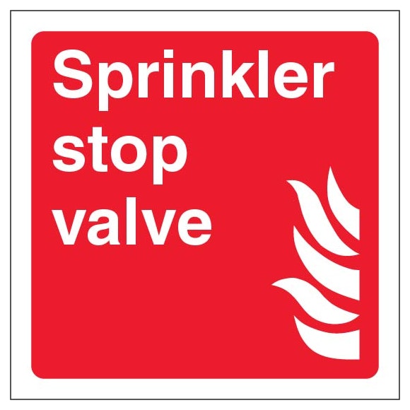 Sprinkler Stop Valve Square