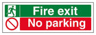 Fire Exit / No Parking