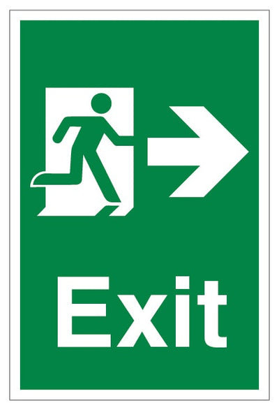Exit Arrow Right Portrait