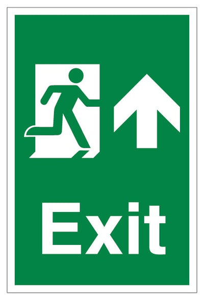 Exit Arrow Up Portrait