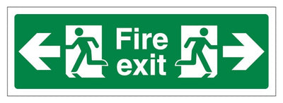 Fire Exit Left And Right
