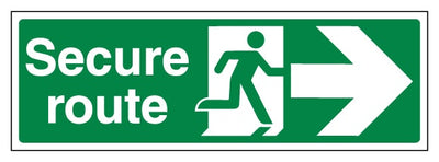 Secure Route Arrow Right