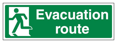 Evacuation Route Left