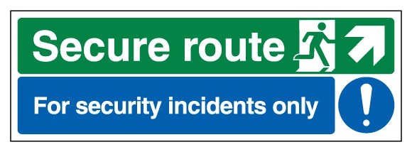 Secure Route Arrow Up Right Security Incidents Only