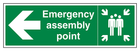 Emergency Assembly Point Arrow Left