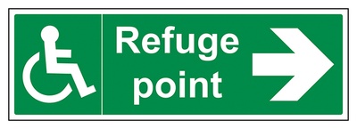 Refuge Point Arrow Right Landscape