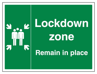Lockdown Zone With Family Remain In Place