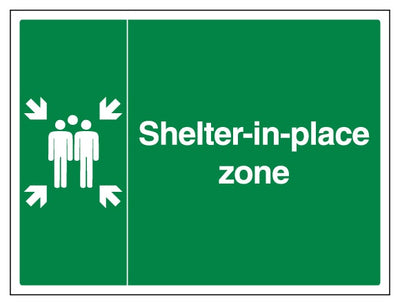Shelter In Place Zone With Family
