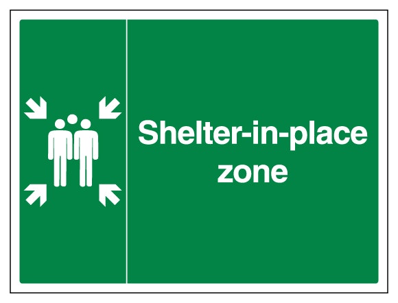 Shelter In Place Zone With Family
