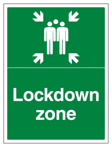 Lockdown Zone With Family Portrait