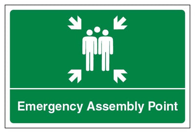 Emergency Assembly Point Location Large Landscape