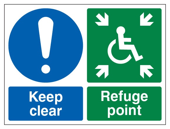 Keep Clear Refuge Point Landscape