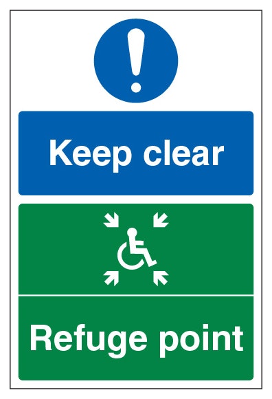 Keep Clear Refuge Point Portrait