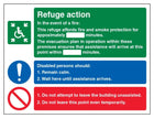 Refuge Action Fire Evacuation - Landscape