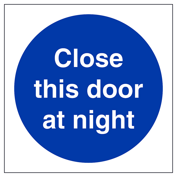 Close This Door At Night