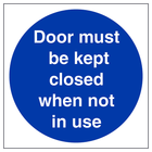 Door To Be Kept Closed