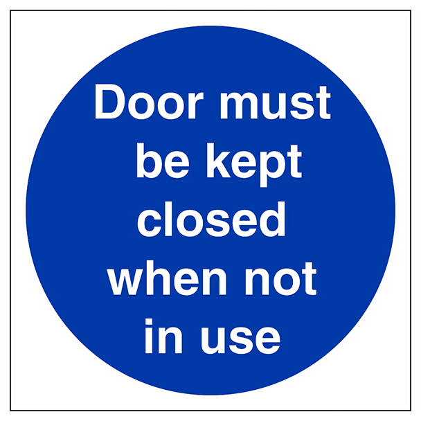 Door To Be Kept Closed