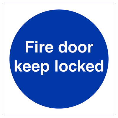 Fire Door Keep Locked