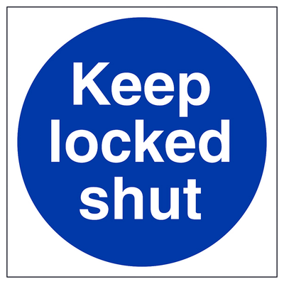 Keep Locked Shut