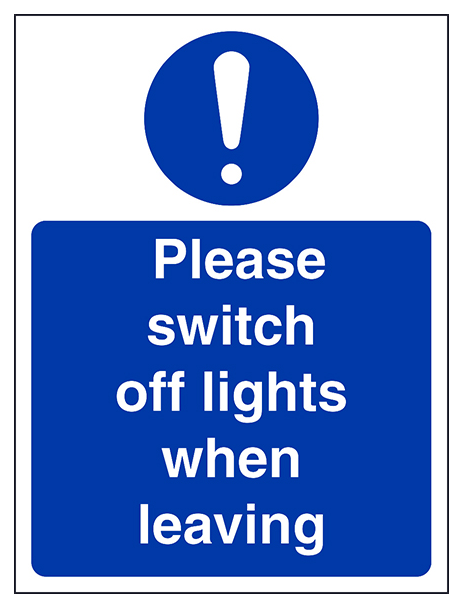 Please Switch Off Lights Portrait