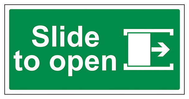 Slide To Open Right Landscape