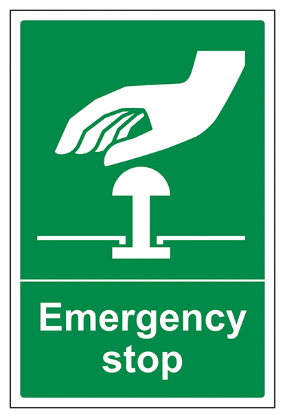 Emergency Stop Green